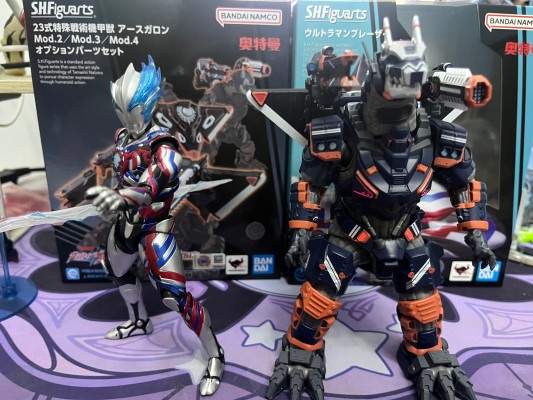 S.H.Figuarts  23式特殊战术机甲兽 阿斯加隆模组2 / 模组3 / 模组4 选装配件包