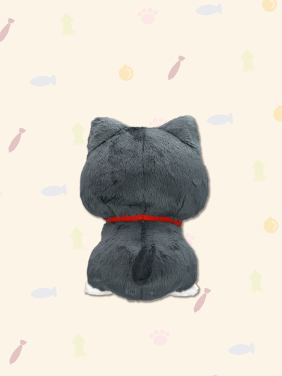 转生成猫的大叔动画 小潘 可发声毛绒玩偶