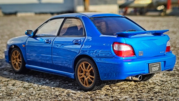 24231 1/24 斯巴鲁 翼豹 WRX STi