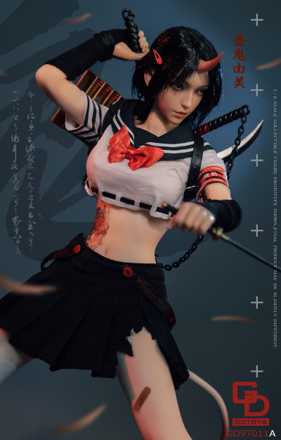 NO.GD97011A 1/6鬼姬第二弹—苍鬼由美