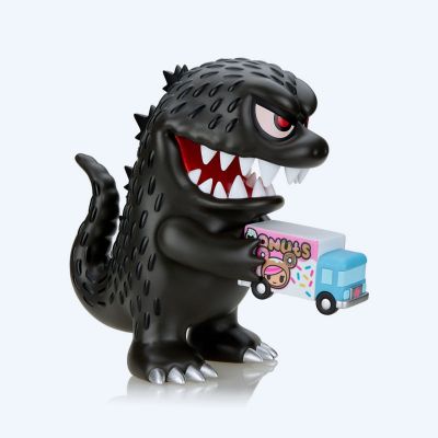 tokidoki x 哥斯拉 9英寸软胶（黑色）