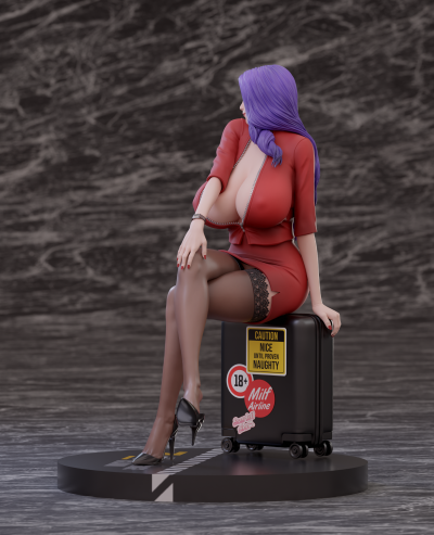 Milf航空公司，亲爱的母亲克拉拉 空姐制服