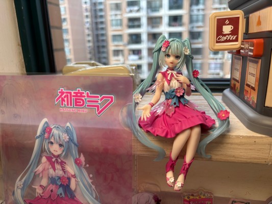 初音未来 压泡面人偶 花仙子系列—波斯菊仙子—
