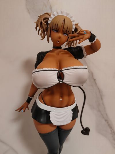 黑色辣妹女仆淫魔要吃掉主人了 可可亚