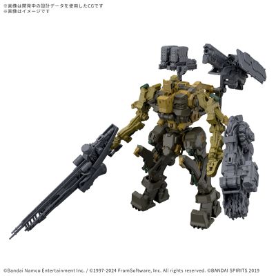 30MM 机战佣兵VI 境界天火 RaD CC-3000 WRECKER 乳牙