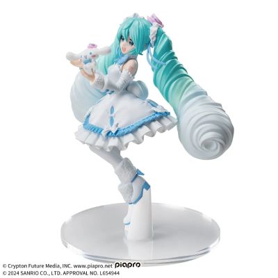 初音未来系列 Luminasta 初音未来联名大耳狗 白色连衣裙