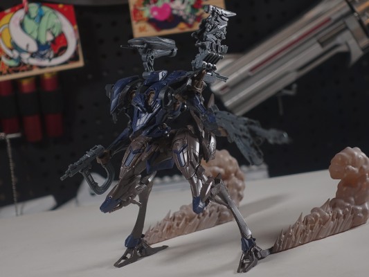 30MM 机战佣兵VI 境界天火 许耐德 NACHTREIHER/40E 钢铁迷雾