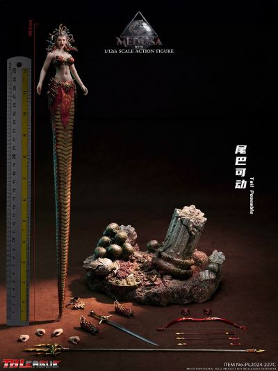 美杜莎 蛇尾款 红色