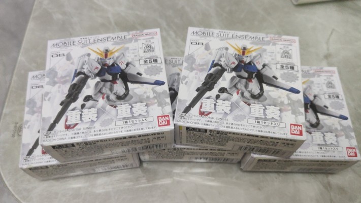 机动战士高达 MOBILE SUIT ENSEMBLE 8 机动战士高达F91 RGM-109  赫维刚