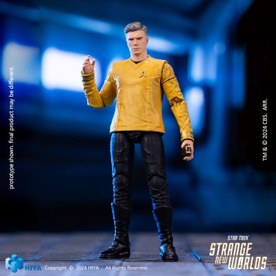 极致迷你系列 1/18 星际迷航：奇异新世界 派克 可动人偶