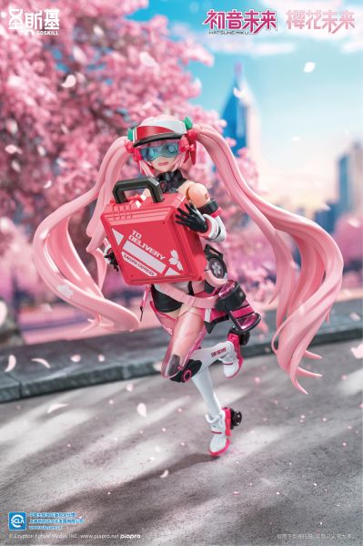 初音未来系列拼装模型 樱花未来-粉色音爆
