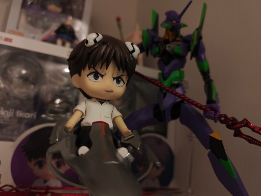 粘土人#1445 新世纪福音战士新剧场版 碇真嗣 作战服