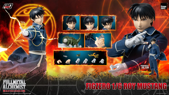 FigZero 钢之炼金术师BROTHERHOOD 罗伊·马斯坦