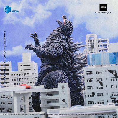 极致超值系列 无比例 哥斯拉大战机械哥斯拉（2002） 哥斯拉 可动手办