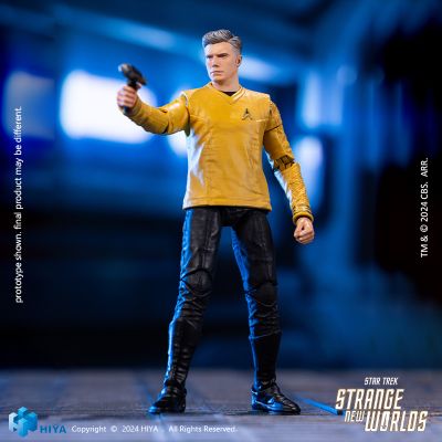 极致迷你系列 1/18 星际迷航：奇异新世界 派克 可动人偶