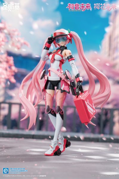 初音未来系列拼装模型 樱花未来-粉色音爆