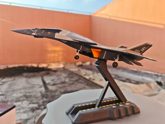 南天门计划 白帝乙型空天战机模型