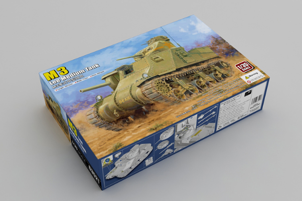 编号:63521 1/35 装甲车辆系列 M3李式中型坦克