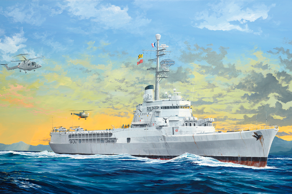 编号：05635 1/350 世界战舰系列 法国海军贞德号直升机母舰2008