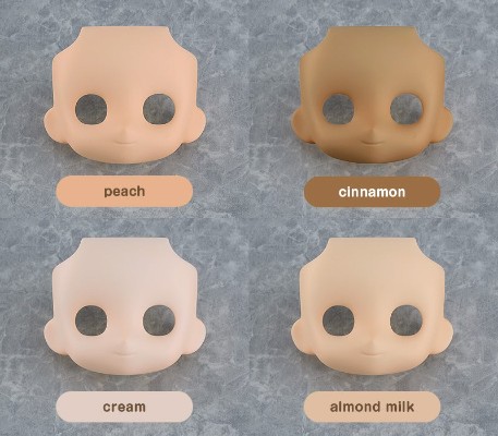 粘土娃 多变脸部零件 Make Up！：Megtsuki 02（peach/cinnamon/cream/almond milk）