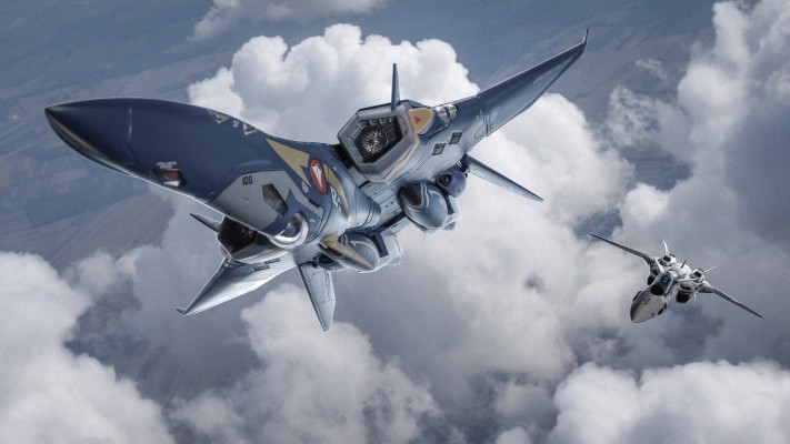 DX超合金 超时空要塞PLUS YF-21（卡尔德·哥文·波文专用机）