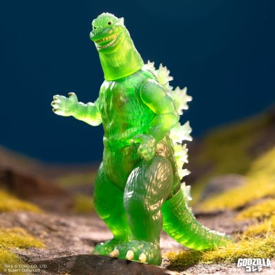 东宝可动模型 哥斯拉（半透绿色）