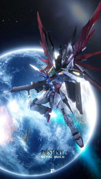 HG 1/144 命运高达规格二&宙斯魅影装备