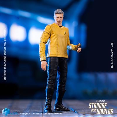 极致迷你系列 1/18 星际迷航：奇异新世界 派克 可动人偶