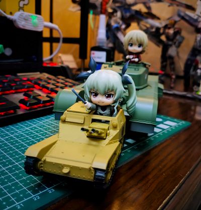 粘土人配件系列 少女与战车 IV号战车D型
