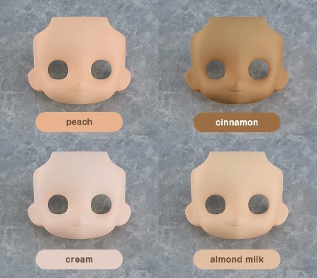 粘土娃 多变脸部零件 Make Up！：Megtsuki 01（peach/cinnamon/cream/almond milk）