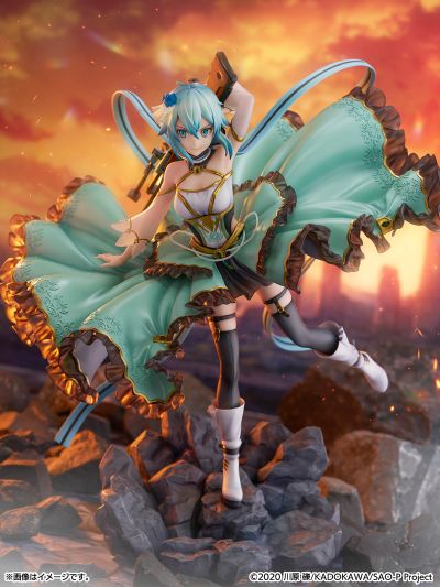 刀剑神域 诗乃 水晶礼服