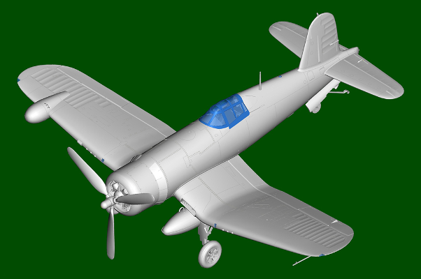 编号:80385 1/48 军用飞机系列 美国F4U-2“海盗”战斗机