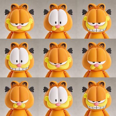 粘土人#2638  加菲猫