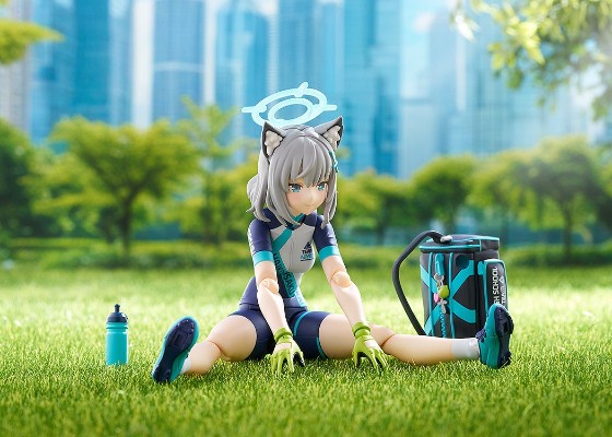 figma#644/644-DX 蔚蓝档案 砂狼白子 骑行