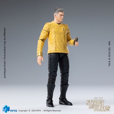 极致迷你系列 1/18 星际迷航：奇异新世界 派克 可动人偶
