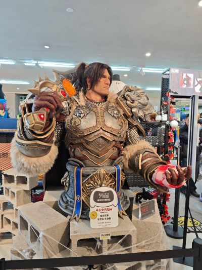 魔兽世界 瓦里安 半身像