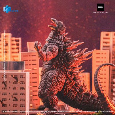 极致超值系列 无比例 哥斯拉大战机械哥斯拉（2002） 哥斯拉 可动手办