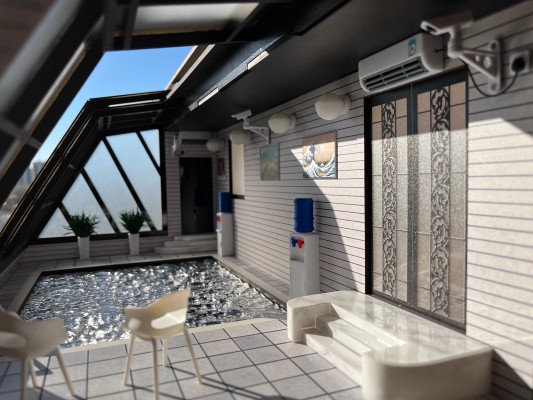 那个泳池 42版 模型场景