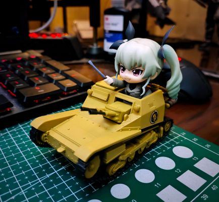 粘土人配件系列 少女与战车 最终章 B1-bis重型坦克