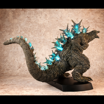UA Monsters 哥斯拉(2023) 突袭银座时的形态配色【附带有LED发光和发声功能】