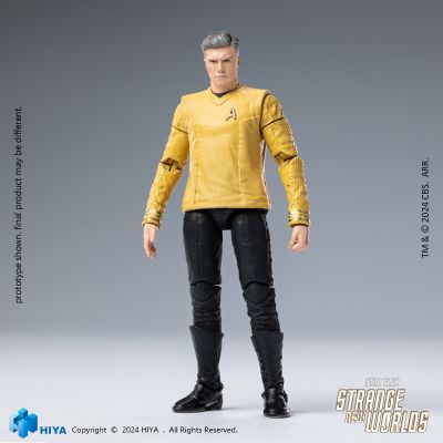 极致迷你系列 1/18 星际迷航：奇异新世界 派克 可动人偶