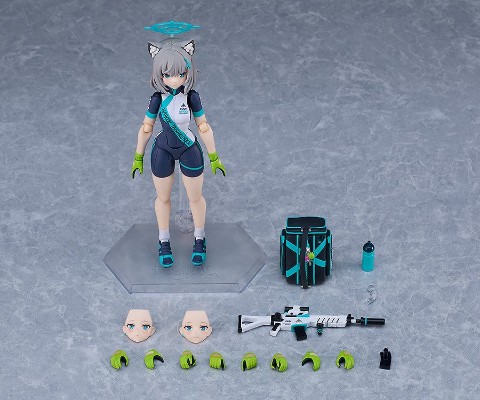figma#644/644-DX 蔚蓝档案 砂狼白子 骑行