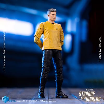 极致迷你系列 1/18 星际迷航：奇异新世界 派克 可动人偶