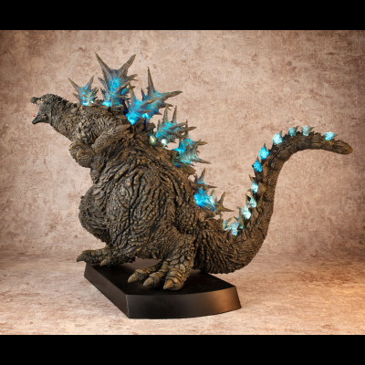 UA Monsters 哥斯拉(2023) 突袭银座时的形态配色【附带有LED发光和发声功能】