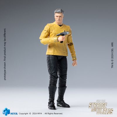 极致迷你系列 1/18 星际迷航：奇异新世界 派克 可动人偶