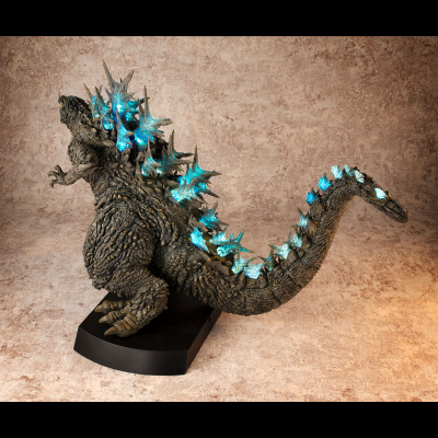 UA Monsters 哥斯拉(2023) 突袭银座时的形态配色【附带有LED发光和发声功能】