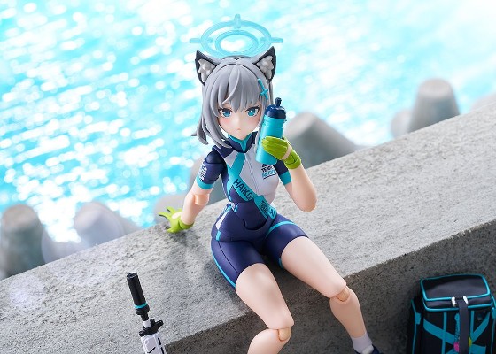 figma#644/644-DX 蔚蓝档案 砂狼白子 骑行