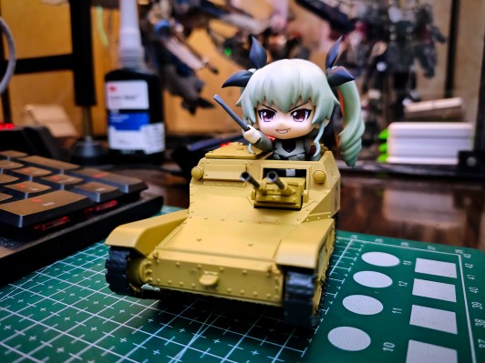 粘土人配件系列 少女与战车 最终章 B1-bis重型坦克