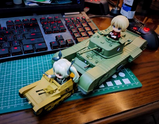 粘土人配件系列 少女与战车 剧场版 百夫长