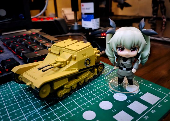 粘土人配件系列 少女与战车 最终章 B1-bis重型坦克